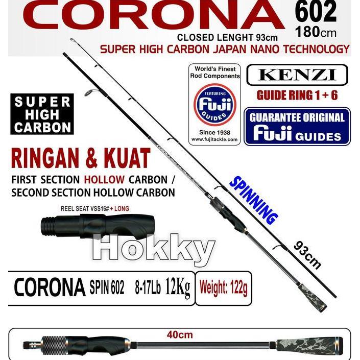 TERMURAH - JORAN KENZI CORONA 8-17 LB