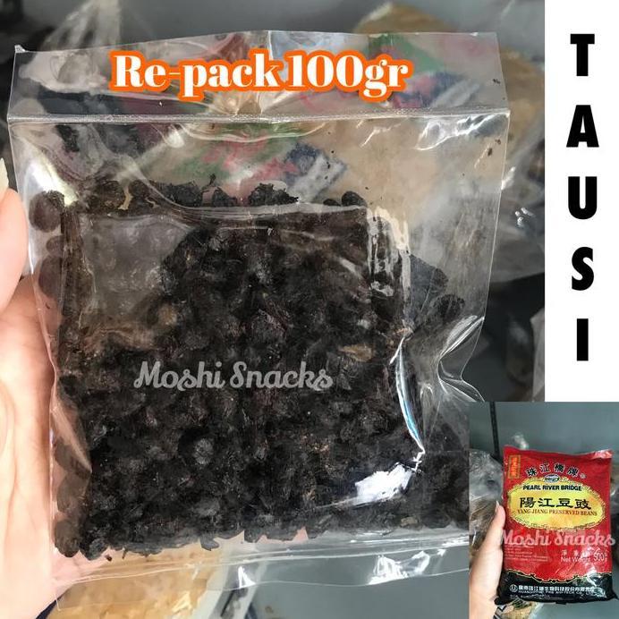 Tausi Kering PRB 100gr / Taosi / Kacang Kedelai Hitam Fermentasi