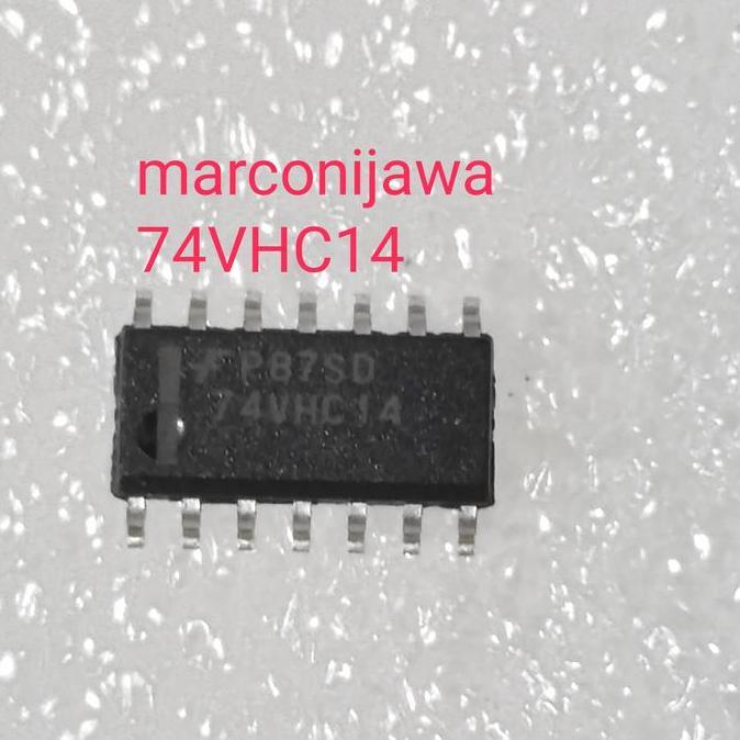 74VHC14 ic smd tempel
