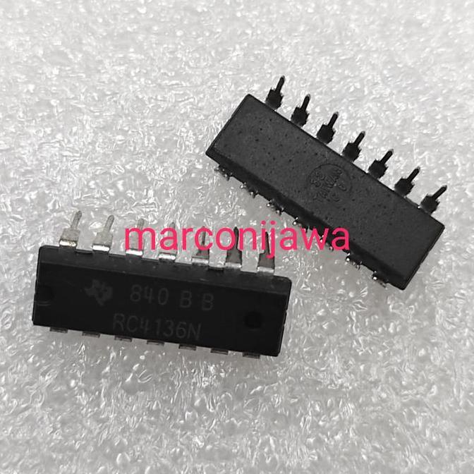 RC4136N ic dip14pin