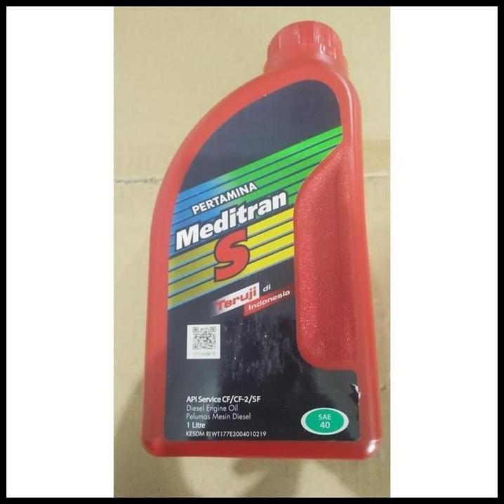 TERLARIS OLI MESIN MOBIL TRUK DIESEL MEDITRAN S 40 PERTAMINA 1 LITER 