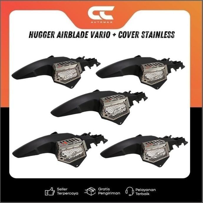 HUGGER VARIO 125 150 OLD NEW + COVER RESERVOIR STAINLESS