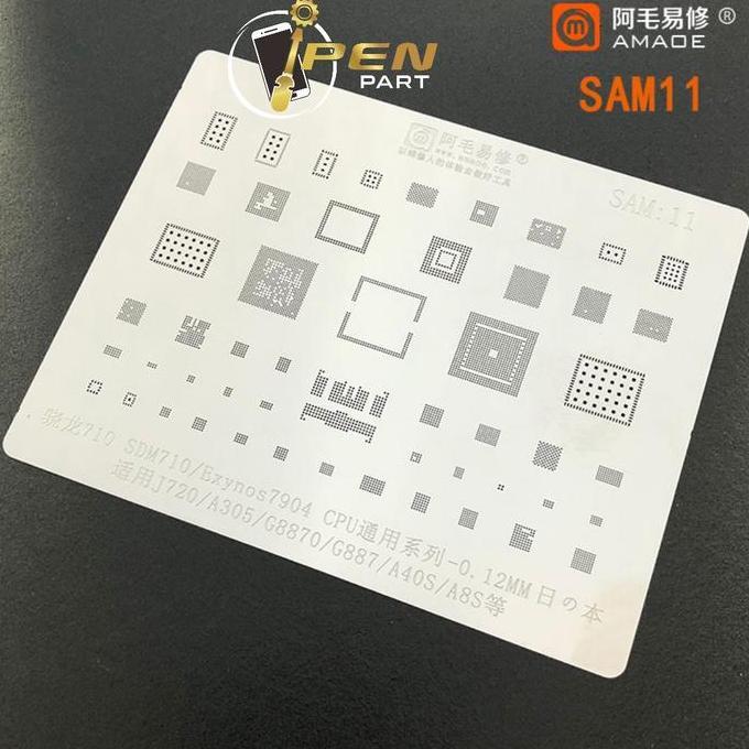 Plat Cetakan Exynos7904 Sam 11 Amaoe Original Bga Cpu Samsung