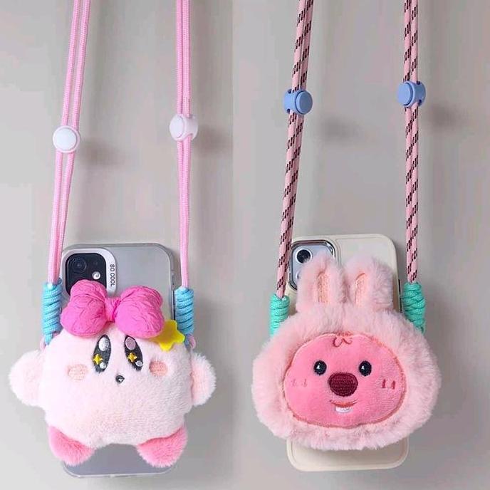 Krisna_satu7 - (0012)Tali terbaru motif boneka lucu sanrio bisa lepas pasang multifungsi universal L