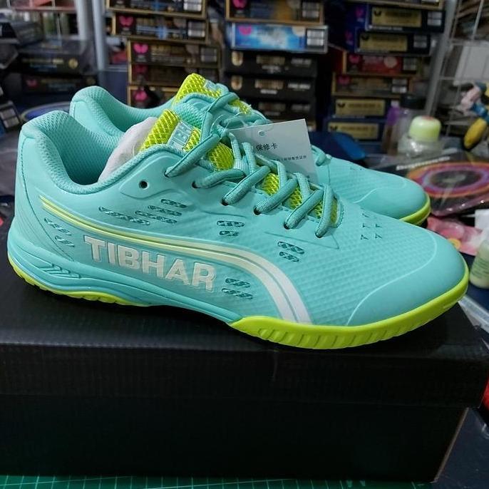 sepatu pingpong tibhar hijau
