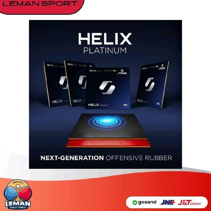 Karet Stiga Helix Platinum XH / H / M / Karet Bet Pingpong Tenis Meja