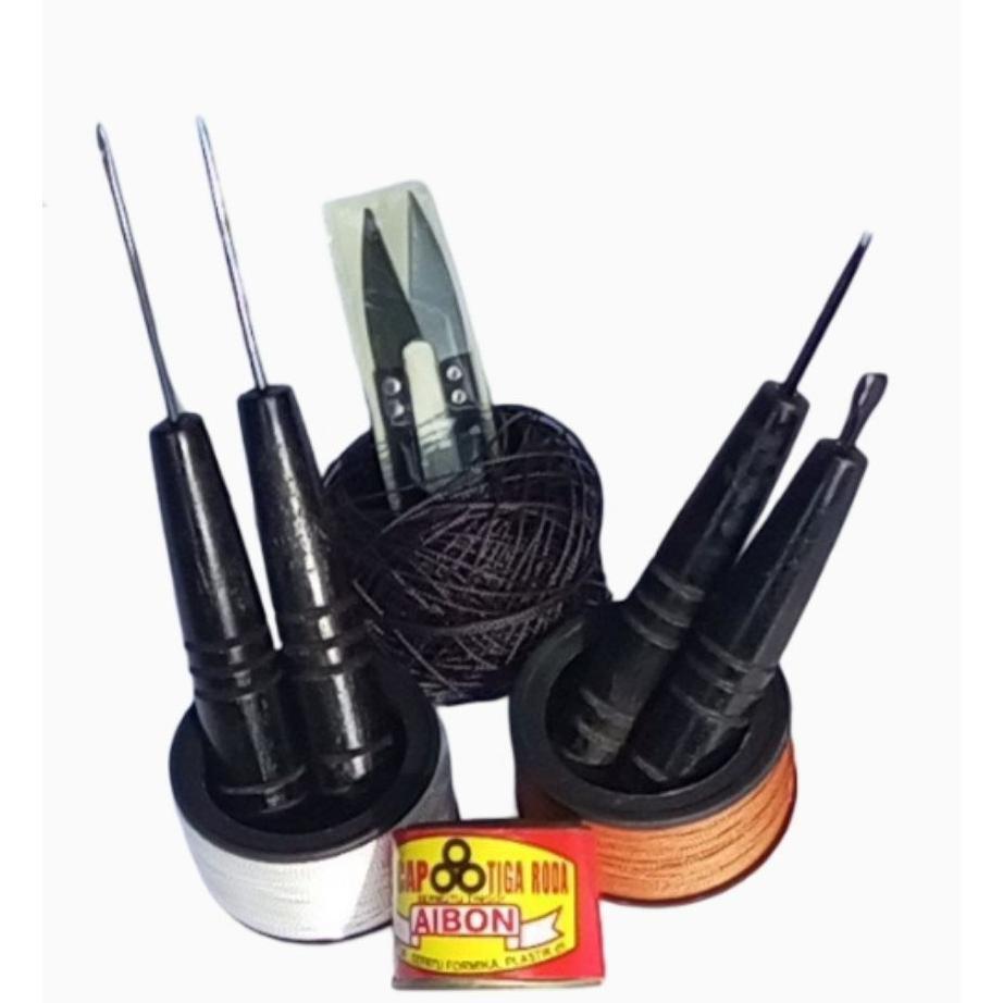 Paket Peralatan Sol Jahit Sepatu Sandal Lengkap 1Set