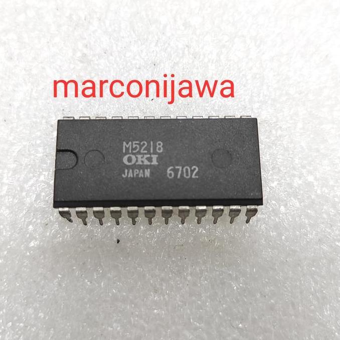 Ready M5218 ic dip24 pin oki japan asli