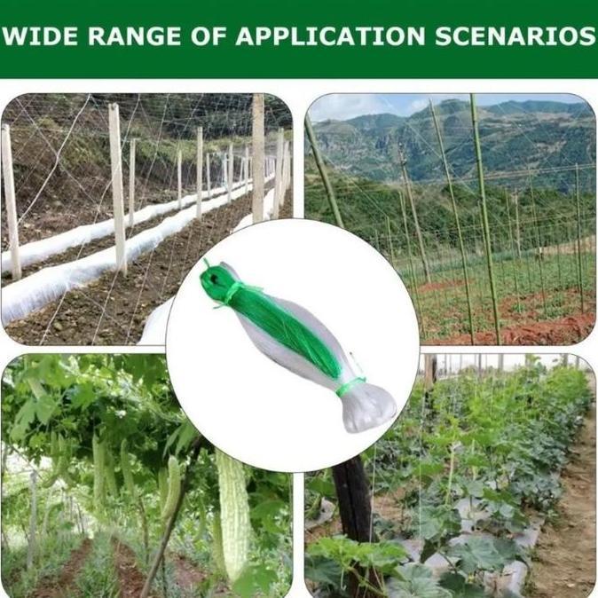 ERTTOLIN [COD]2M X 100M Jaring Rambatan Tanaman/Jaring Net Rambatan Tanaman Untuk Bertani Jaring Ram