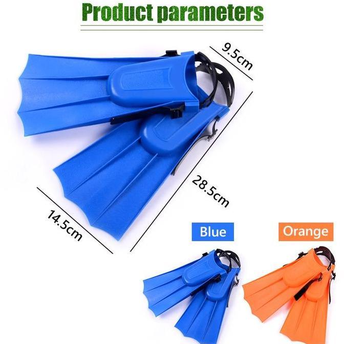 FERAYPO Kaki Katak Sepatu Katak Kodok Fins Fin Renang Selam Diving Swimming Snorkeling Swimming Fin 