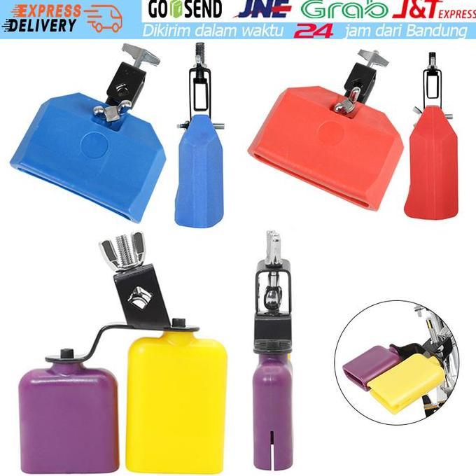 AYOBAKUL Cowbell Drum Perkusi Latin Percussion Cow Bell Aksesoris Drum Perkusi