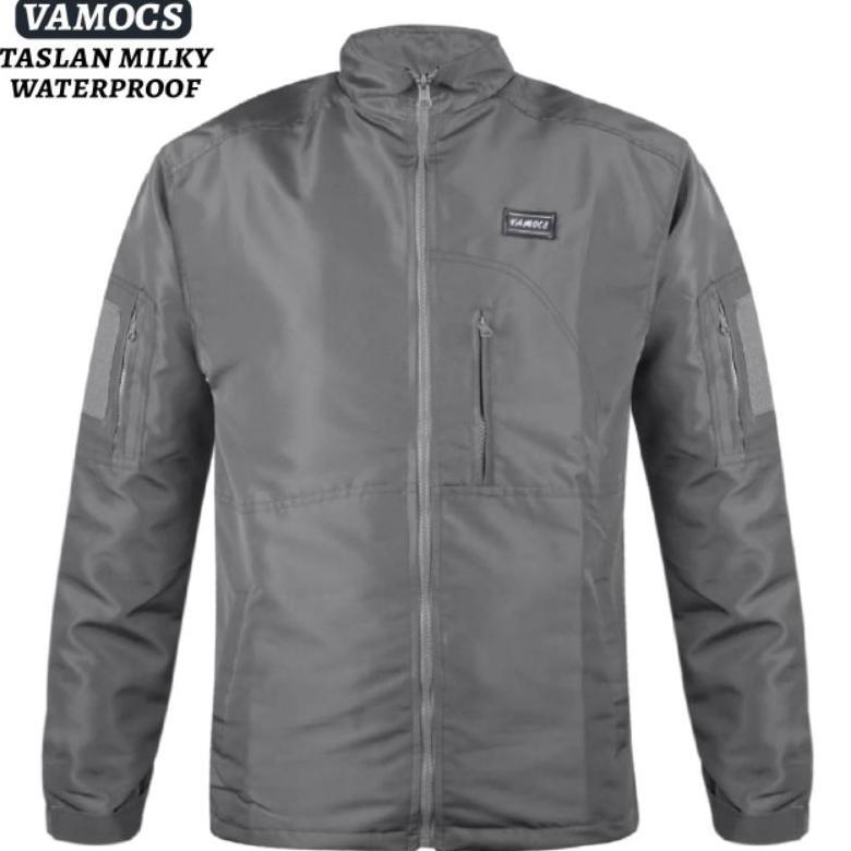 GARANSI JAKET BOMBER OUTDOOR JAKET MOTOR TEBAL WATERPROOF ANTI AIR KEKINIAN
