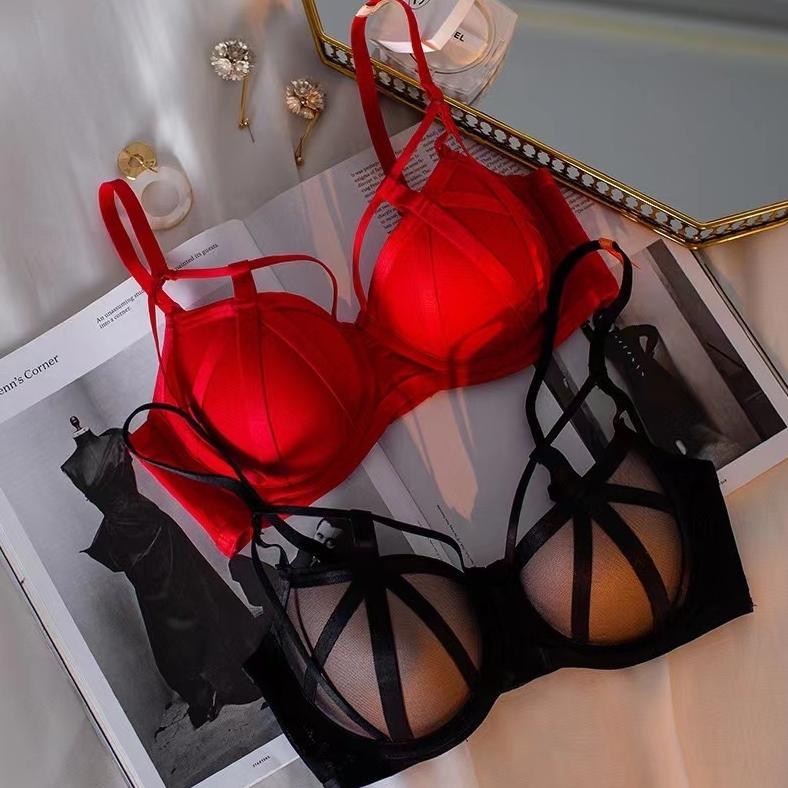 HEMAT pica lela Bra Push Up Kawat CD Sexy Bralette Set Lingerie Korset Push Up Pakaian Dalam Summer 