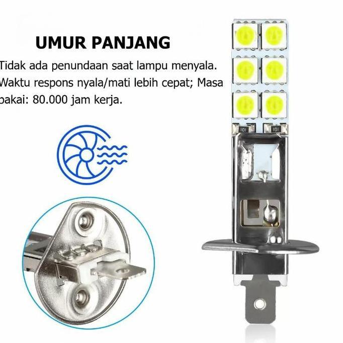 SMG 2PCS Lampu Kabut LED Mobil Bohlam LED Lampu Kabut Anti Kabut Untuk Mobil /Lampu Kabut Depan /Lam