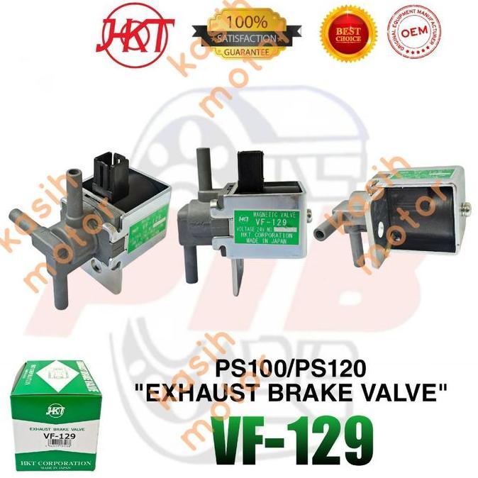 MAGNETIC VALVE VALVE 3 WAY EXHAUST BRAKE VALVE 4D31 PS100 4D32 PS120 UMPLUNG ORIGINAL HKT JAPAN 100%