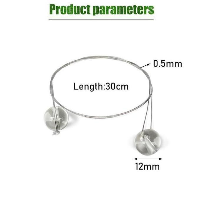 POIRENS Car Emblem Logo Removal Tool Kabel Pembersih Penghapus Penghilang Lem Emblem Mobil