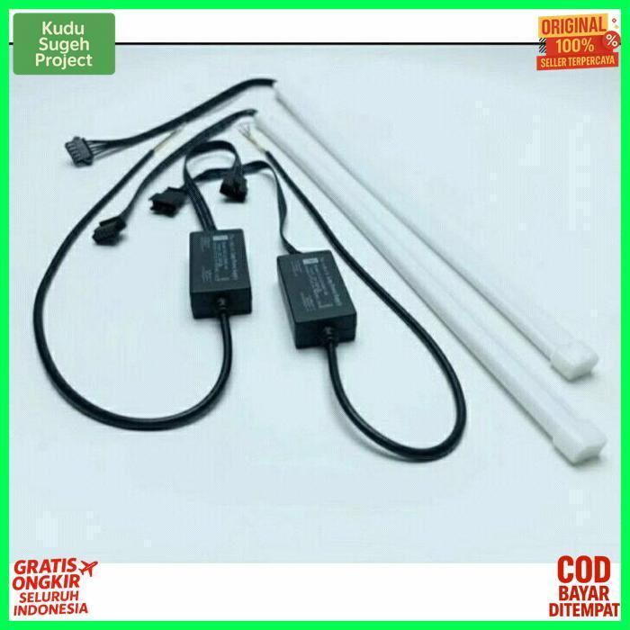 Quality Lampu Alis Running 2Mode 30Cm Led Flekxibel Xwb Non Bintik Motor Universal
