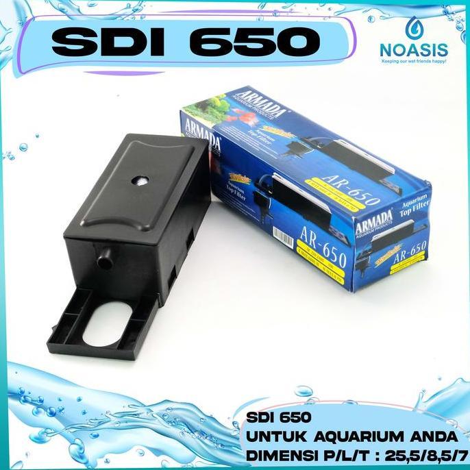 Pescare- Aquarium Top Filter Atas Box Armada Ar 650