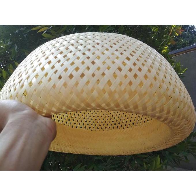 TERLARIS kap lampu bambu anyaman