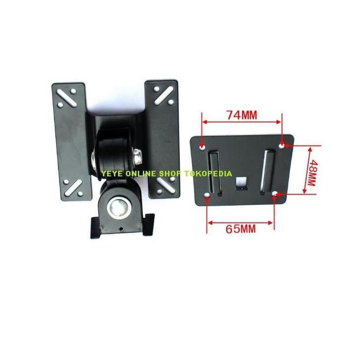 Diretto- Bracket Monitor Universal Untuk Semua Ukuran Monitor Pc Bracket Tv Lcd Led 14 17 19 20 21 2