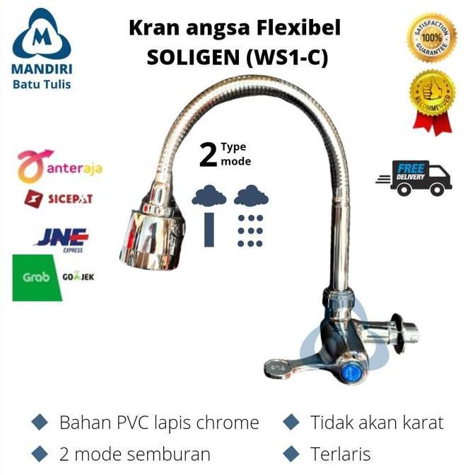 Kran Angsa Flexible - Kran Cuci Piring - Kran Leher Angsa - Kran Air