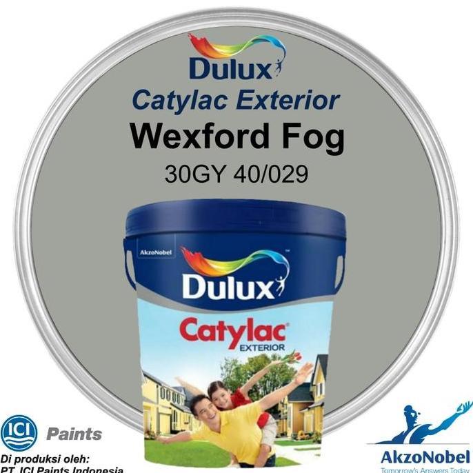 CAT DULUX CATYLAC EXTERIOR 5 KG - WEXFORD FOG 30GY 40/029