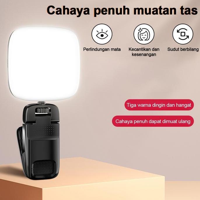 Sale Lampu Ring Led Portable Dengan Thread 1/4" - Pencahayaan Profesional Untuk Konten Kreatif, Vlog