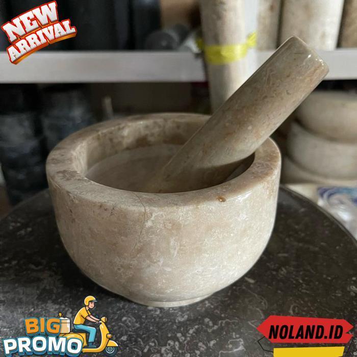 Lumpang Dan Alu Marmer 13Cm 4/11