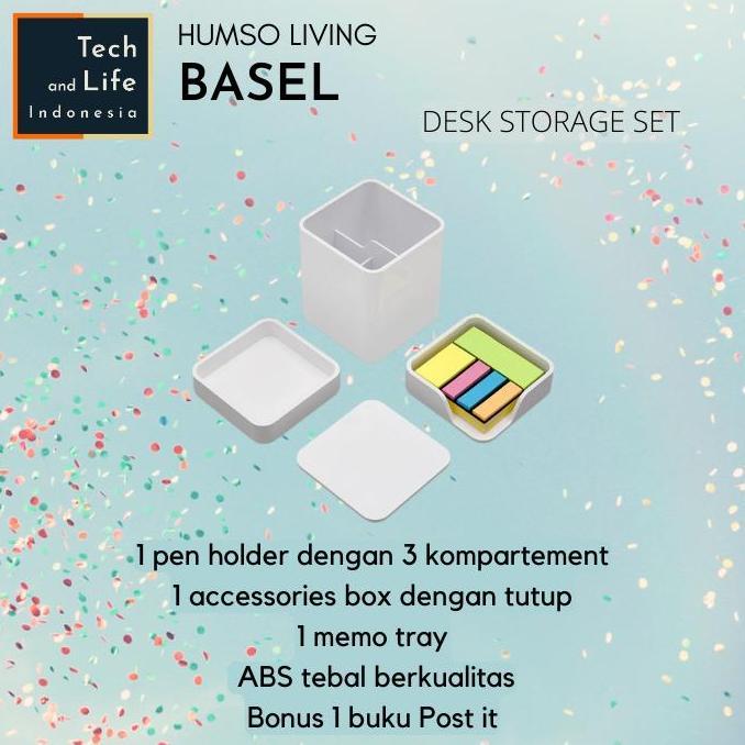 Rak Tempat Alat Tulis ATK Desk Organizer Set Pen Memo Holder