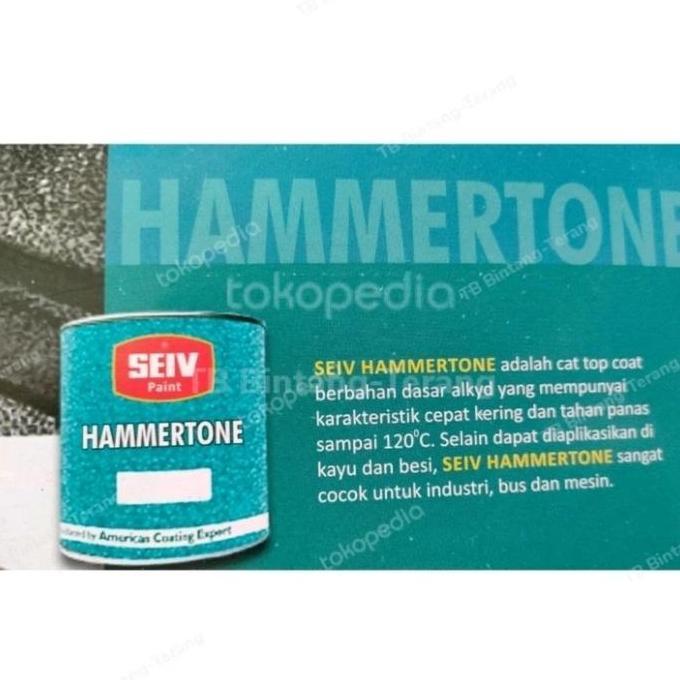 HAMMERTONE GREY 665 SEIV CAT DUCO TOP COAT TAHAN PANAS 1 KG