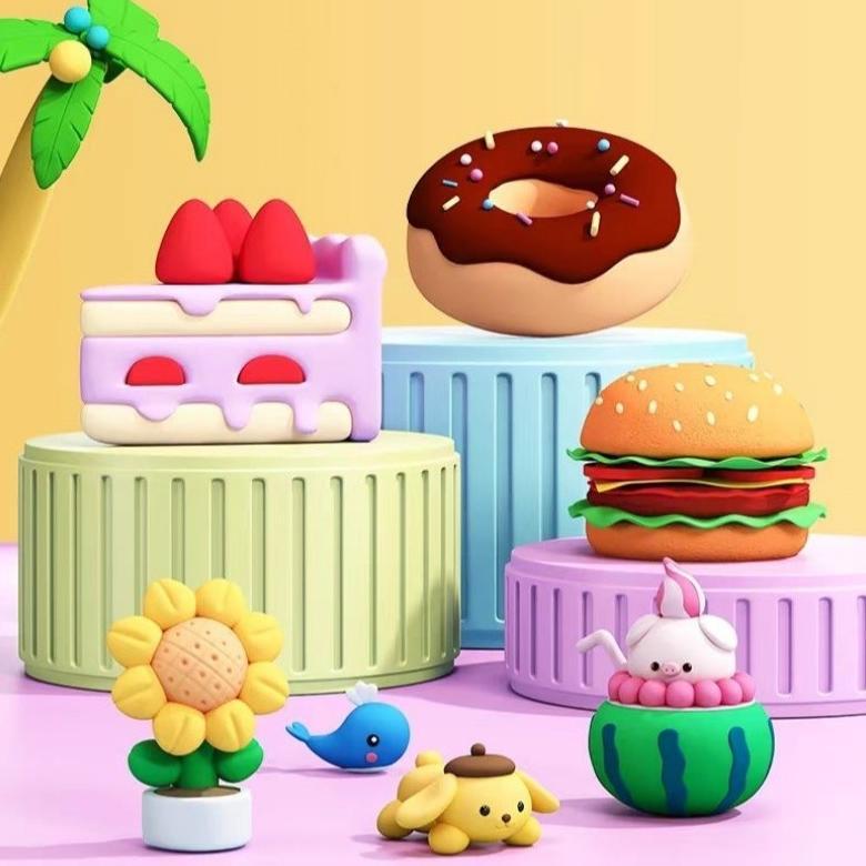 SUPER DEAL VOOVA MAINAN CLAY/ MAINAN BENTUK CLAY/ MAINAN ANAK/ DIY