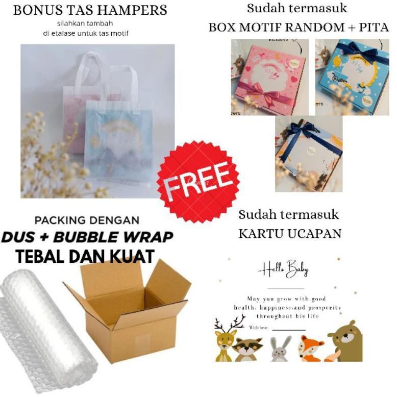 Hampers Bayi/Kado Bayi/Parcel Bayi/Kado Lahiran/Khans Hampers/Hampers Bayi Laki Laki/Hampers Bayi Pe