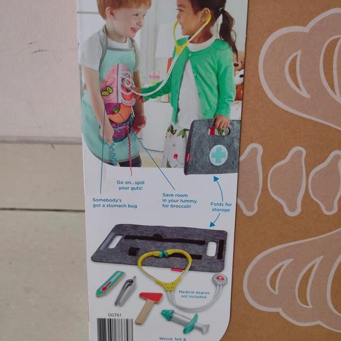 Mainan Anak Dokter Fisher Price Patient Doctor Kit Masker