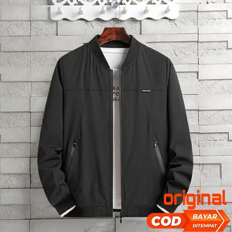 BEST SELLER JAKET PRIA BOMBER PARASUT ORIGINAL SIZE M-XXXL