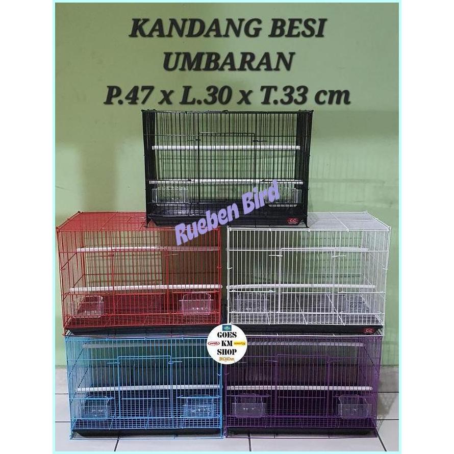 Kandang Besi Kotak Cc Sangkar Burung Kokoh Tahan Lama