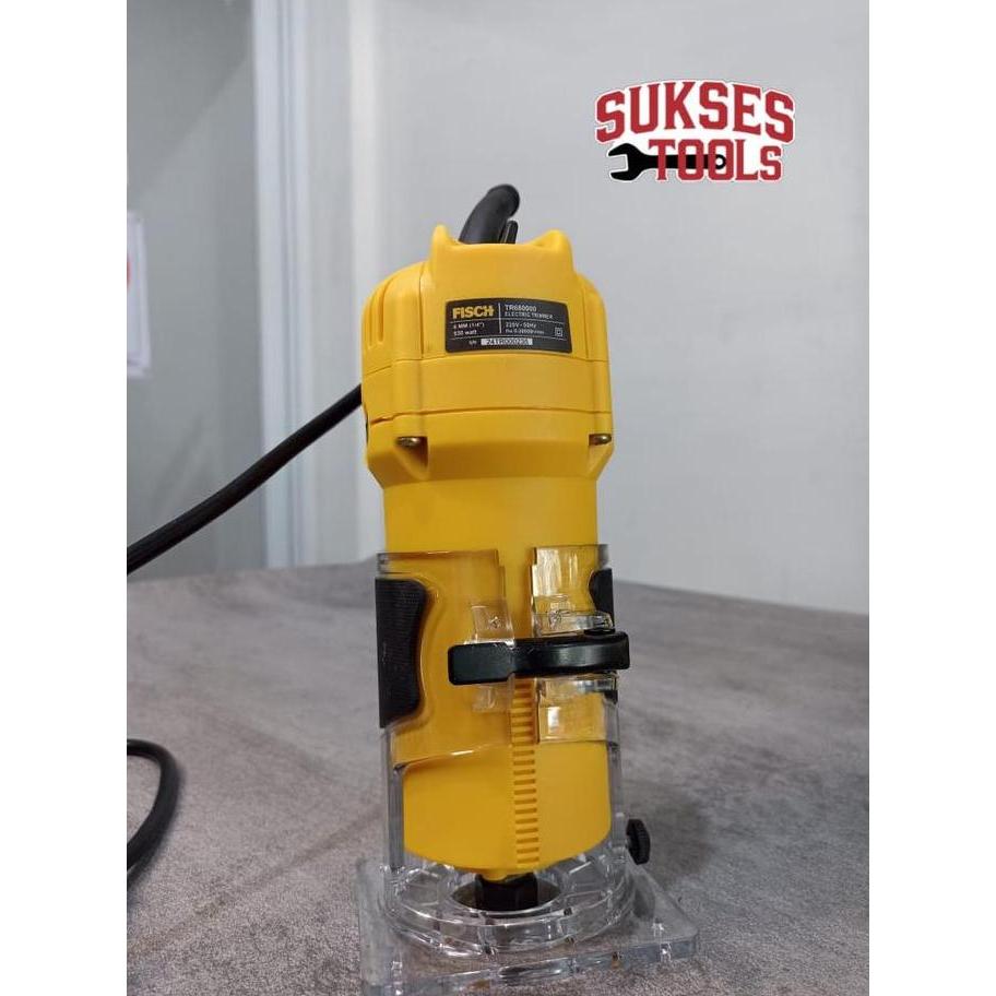 Mesin Profil Kayu Fisch Wood Trimmer Trimer Router Mini Bergaransi
