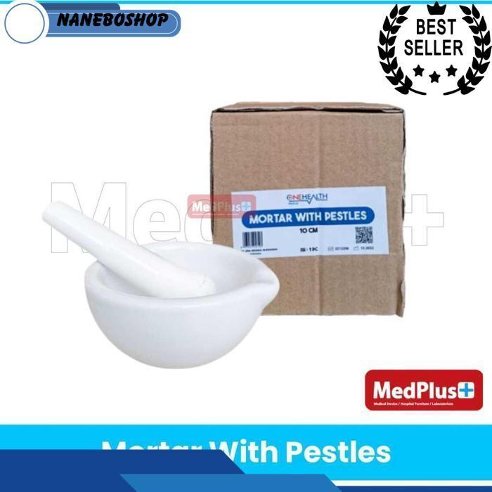 Mortir Stemper 13 Cm Mortar Pestle Lumpang Alu Penumbuk Obat 4/11