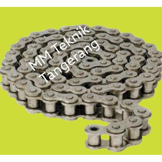 Rantai RS 08 B Roller Chain Single MSK NIS 08 B RS RS08 B RS-08 B 08 Bx1 08 B-1 RS 08 B-1R 08 B-1 Si
