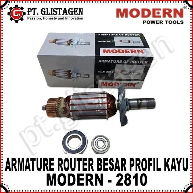 Modern Armature Angker Mesin Router Profill Trimmer Besar M-2810B 2810 M2810 Original Modern