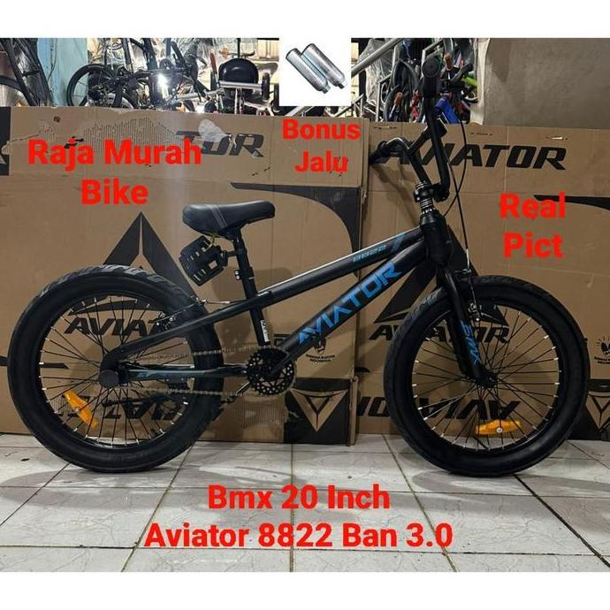 Sepeda Anak BMX Aviator 8822 20 Inch Ban Jumbo Sepeda BMX Aviator Ban Jumbo