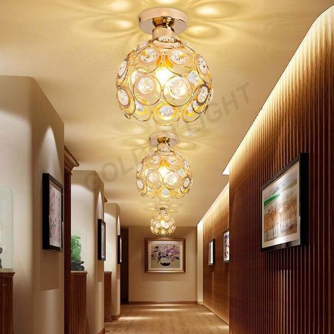 Ready  lampu gantung lampu gantung kristal sederhana lampu kamar tidur