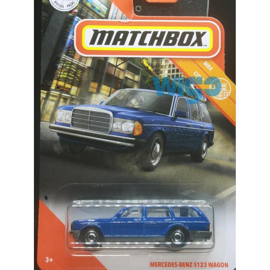 Matchbox Mercedes-Benz S123 Wagon biru lot W 2020 Diecast