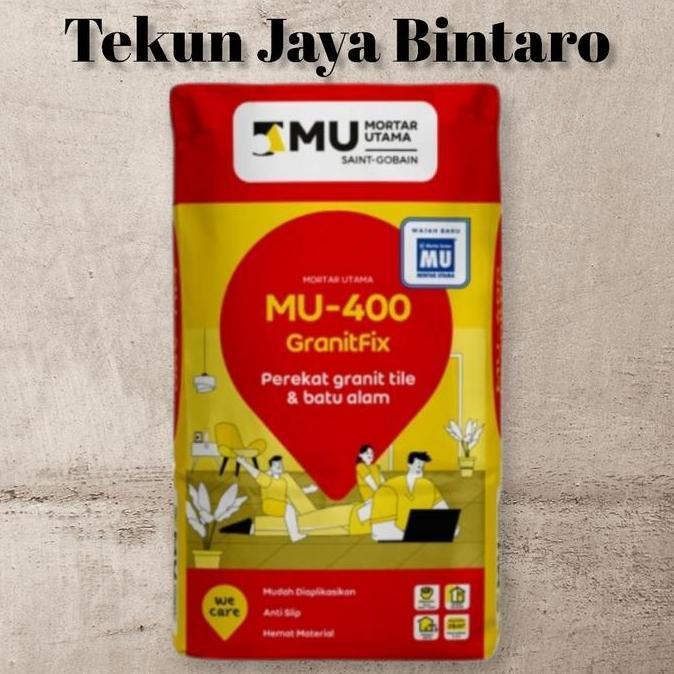 Semen Instan MU 400 (Perekat GRANITE TILE BATU ALAM)