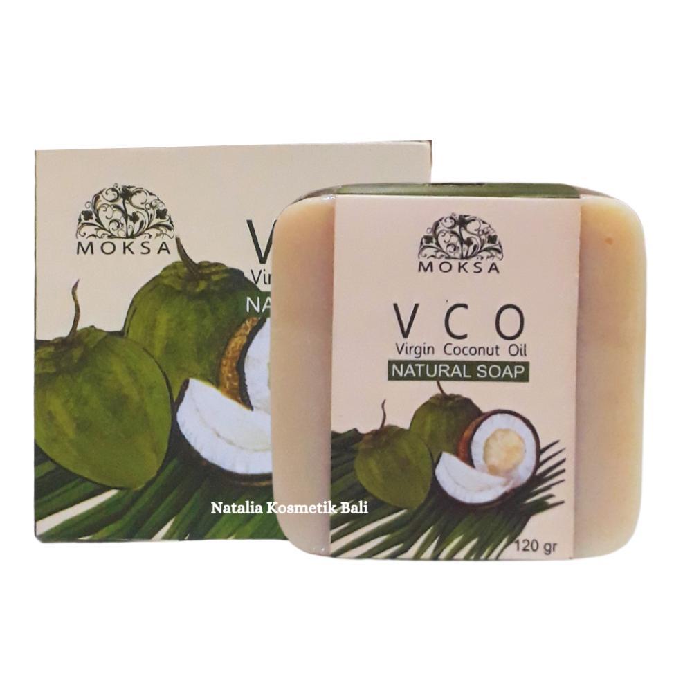 Moksa Vco - Virgin Coconut Oil Natural Soap 120 Gr