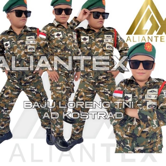 Aliantex - Loreng Tni Ad Kostrad Anak