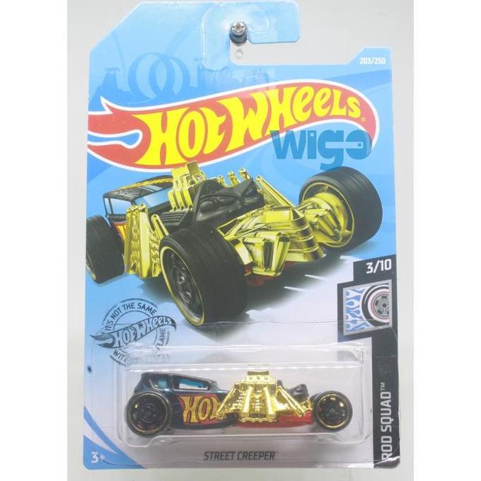 Hot Wheels Street Creeper hitam lot L 2019 Hotwheels Diecast