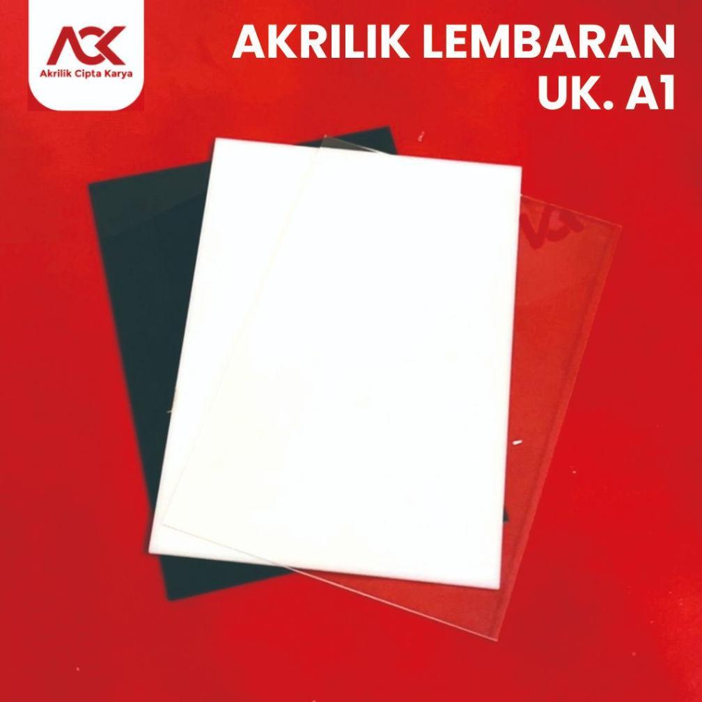 Akrilik Lembaran A1 | | Akrilik Lembaran Premium | Acrylic Sheet | Bahan Signage, Display, Kerajinan
