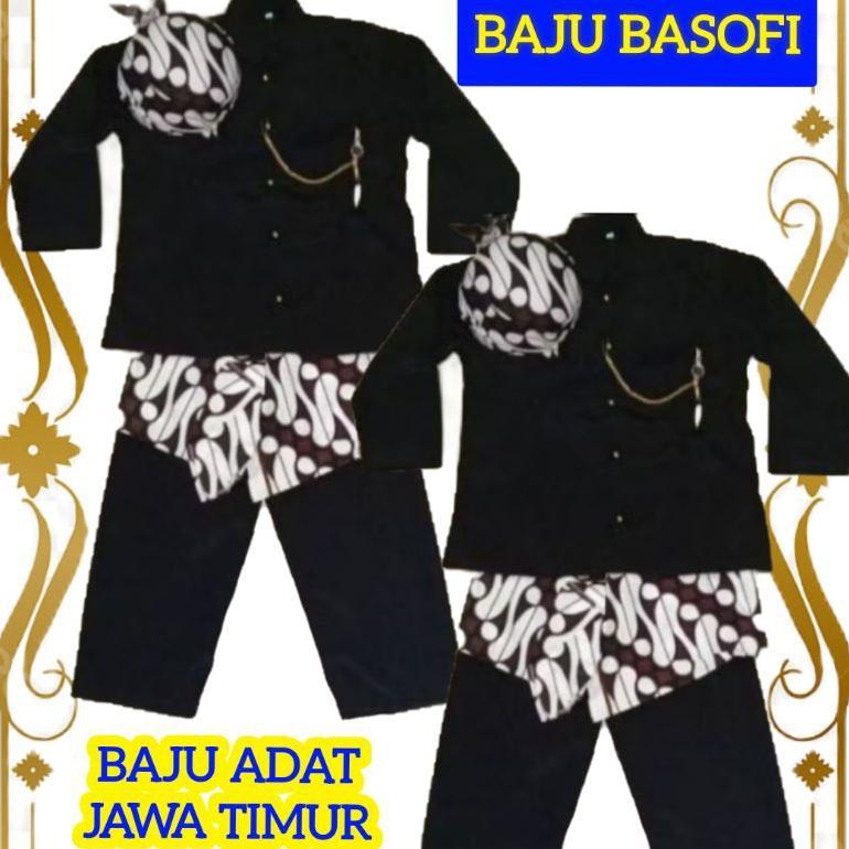Best Seller Baju Basofi Dewasa Baju Adat Jawa Timuran  Komplit Dan Komplit+Rantai