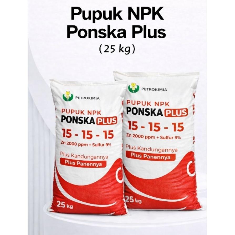Pupuk Npk 15-15-15 Phonska Plus 25Kg Cocok Untuk Semua Tanaman
