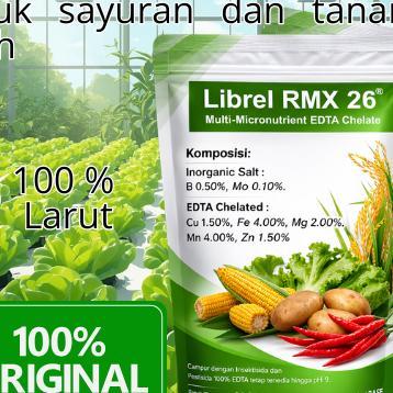 Pupuk Mikro Librel Rmx 26 Hidroponik Grade 1 Kg
